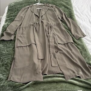 Mittoshop Khaki Trench Coat